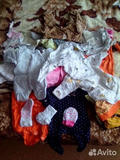 Детские вещи пакетом на девочку
