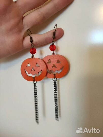 Серьги на Хеллоуин