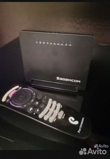 Тв Приставка и Роутер Ростелеком