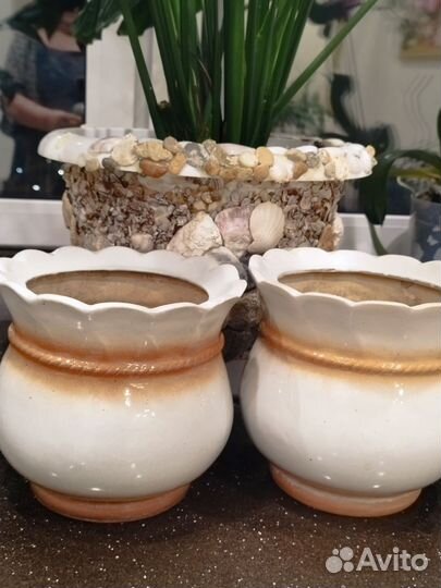 Цветочные горшки
