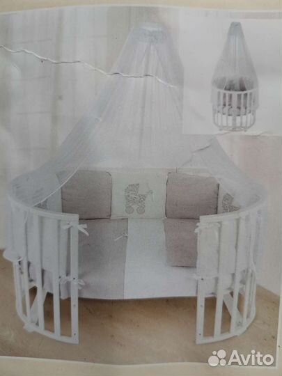Бортики в кроватку новые