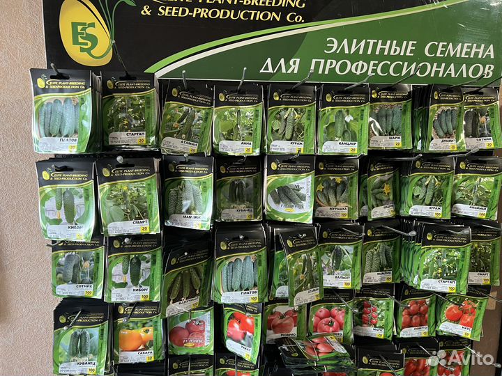 Семена овощных и зеленых культур