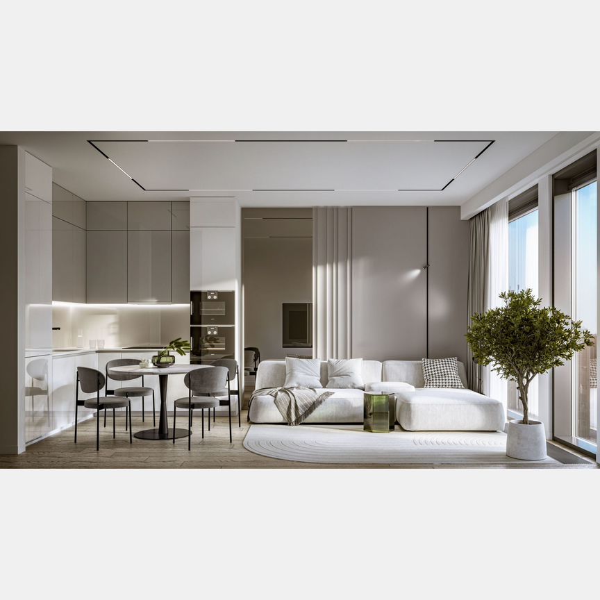 2-к. квартира, 66,6 м², 7/20 эт.