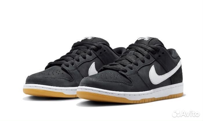 Кроссовки Nike SB Dunk Low black gum