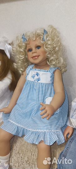 Коллекционная кукла виниловая