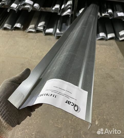 Порог Peugeot 406 1995-2004(1мм)