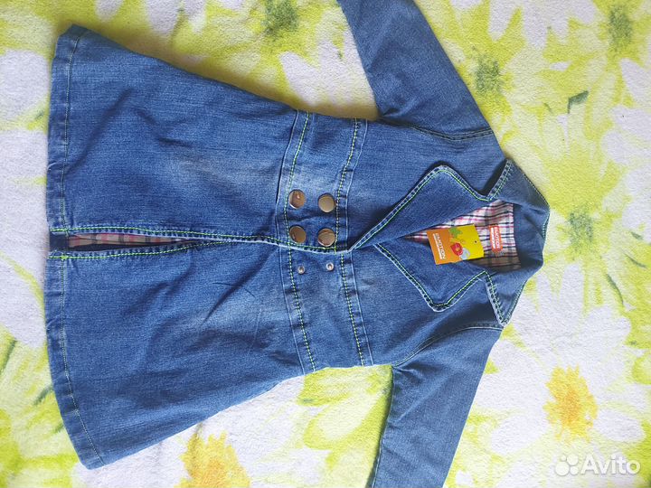 Куртка пиджак для девочки