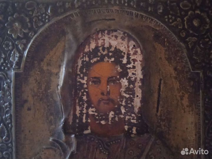 Старинные иконы Господь Вседержитель, живопись