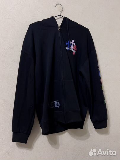 Зип худи chrome hearts