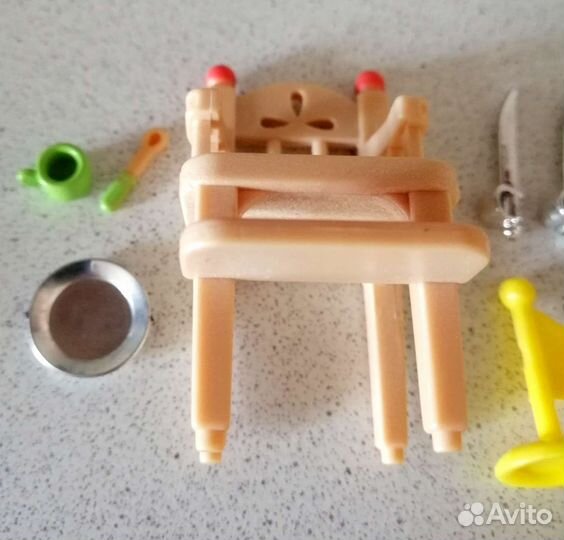Sylvanian families стул для кормления, игрушки