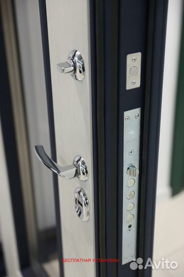 Входная дверь с качественной установкой