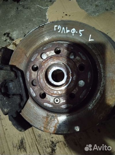 Поворотный кулак фольксваген гольф-5. Дизель 1,9