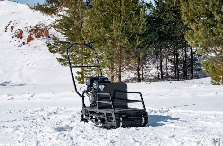 Мотобуксировщик Бурлак-М2 LRK