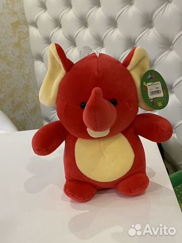 Мягкая игрушка Слон и Зубастик