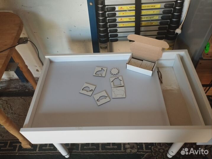 Стол для рисования кварцевым песком