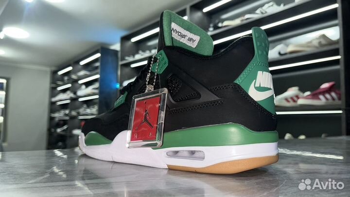 Nike air jordan 4 green apple