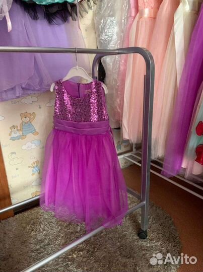 Вешалка стойка штанга для одежды