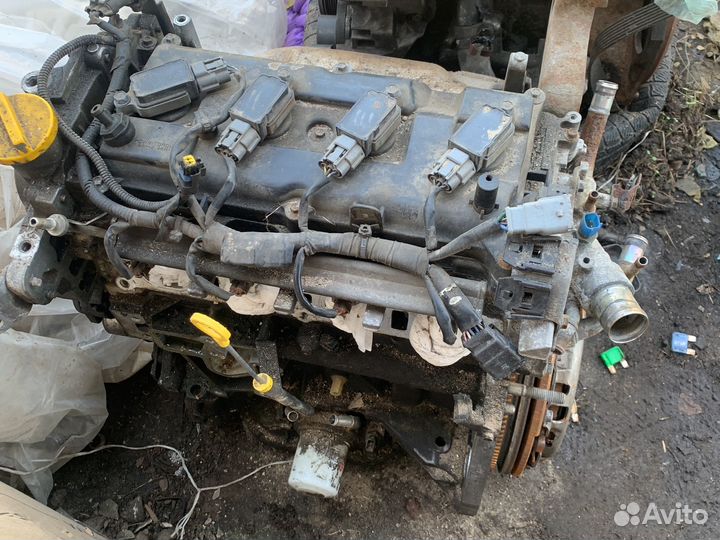 Двигатель laguna 3 2,0 бензин M4RC704