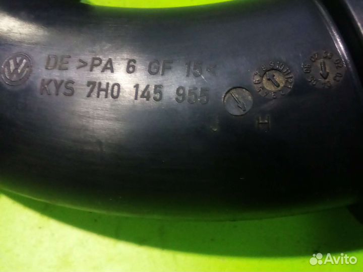 Патрубок интеркулера volkswagen