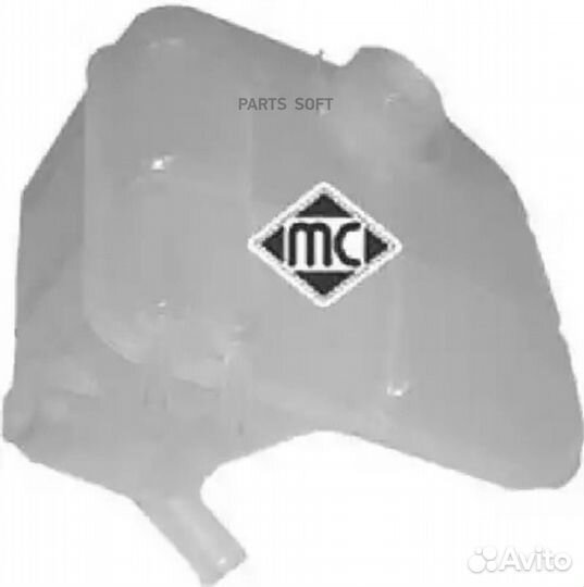 Metalcaucho 03744 Бачок расширительный охлаждающей