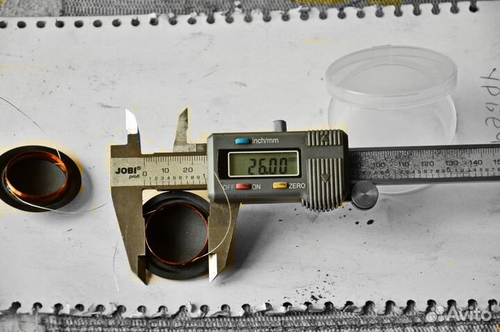 Мембраны диффузоры вч динамиков 25мм