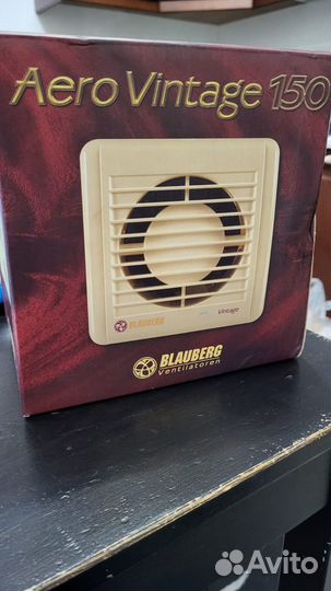 Вентилятор вытяжной Blauberg Aero 150, Герм. 24ват
