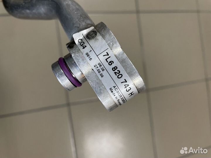 Audi Q7 4L Трубка кондиционера