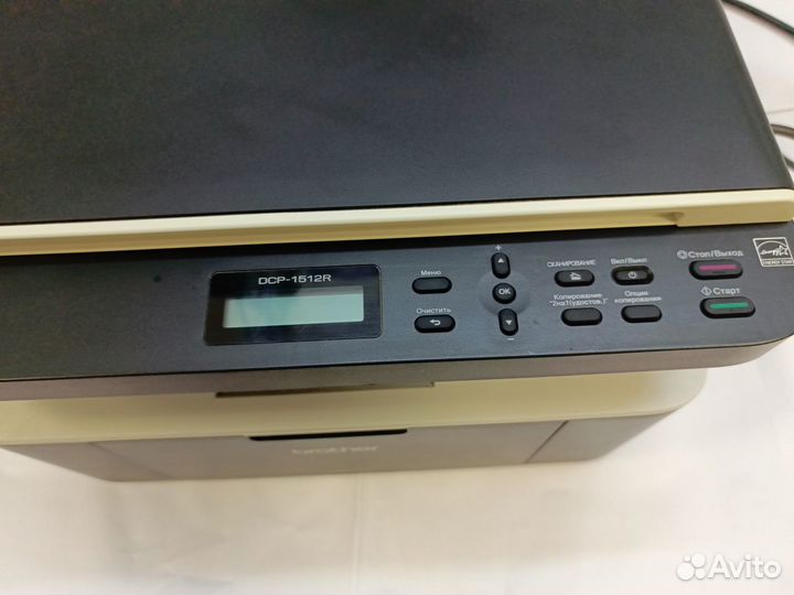 Принтер лазерный мфу Brother DCP-1215R