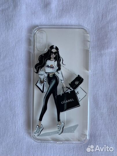 Чехлы новые на айфон 4, X, XS(кожа, силикон)