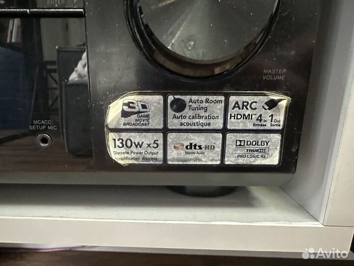 Pioneer 5 и 1 колонки и ресивер