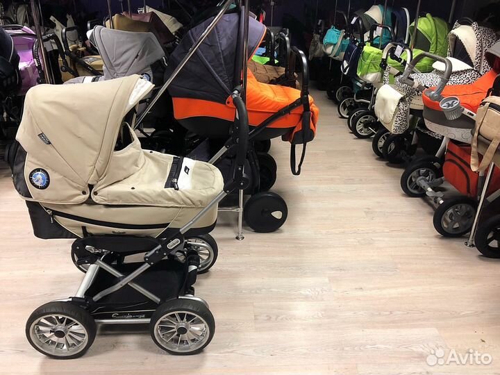 Коляска 2 в 1 emmaljunga city cross