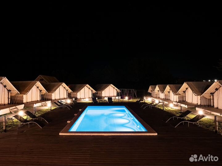 Десятиметровый шатер для праздников