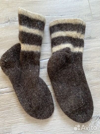 Шерстяные носки женские