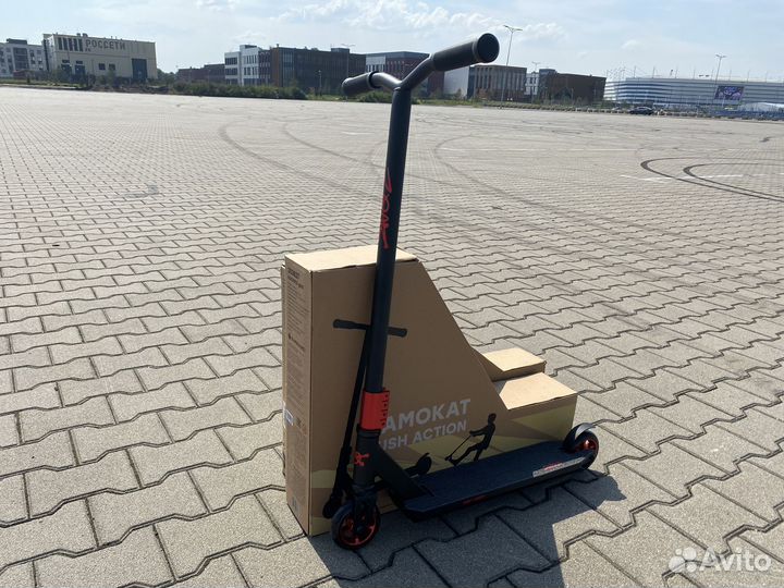 Самокат трюковой rush action,prime street PCE