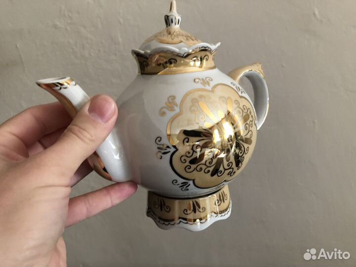 Алюминиевый заварочный чайник/кофейник СССР