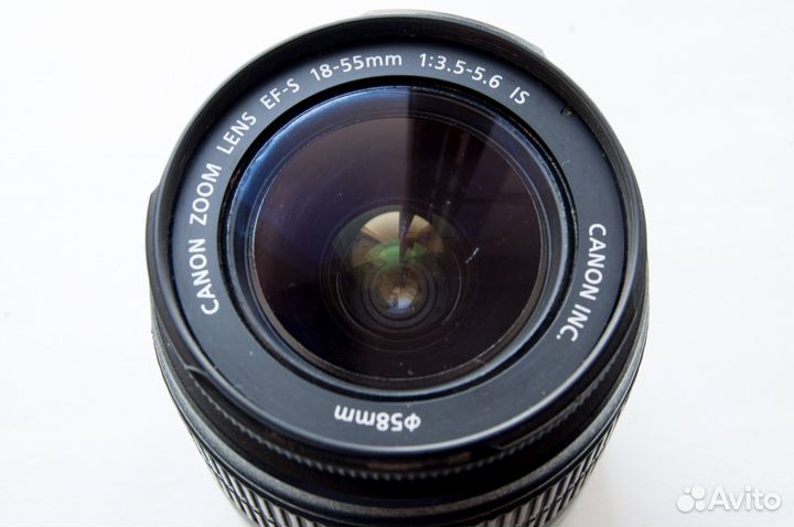 Canon EF-S 18-55 mm f/3.5-5.6 IS без автофокуса