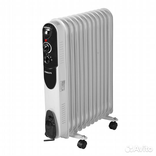 Масляный радиатор с терморегулятором Eurolux омпт