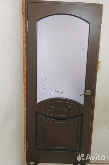 Дверь входная деревянная бу