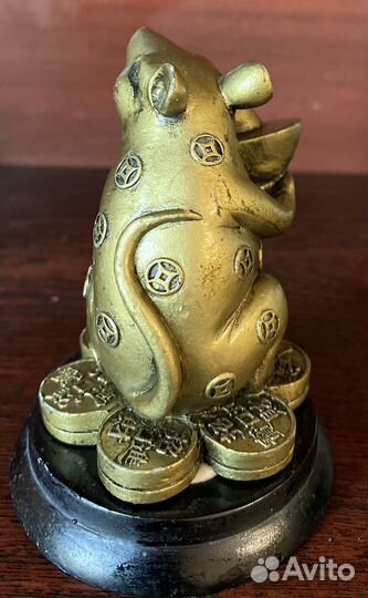 Статуэтка сувенир денежная мышь (крыса)