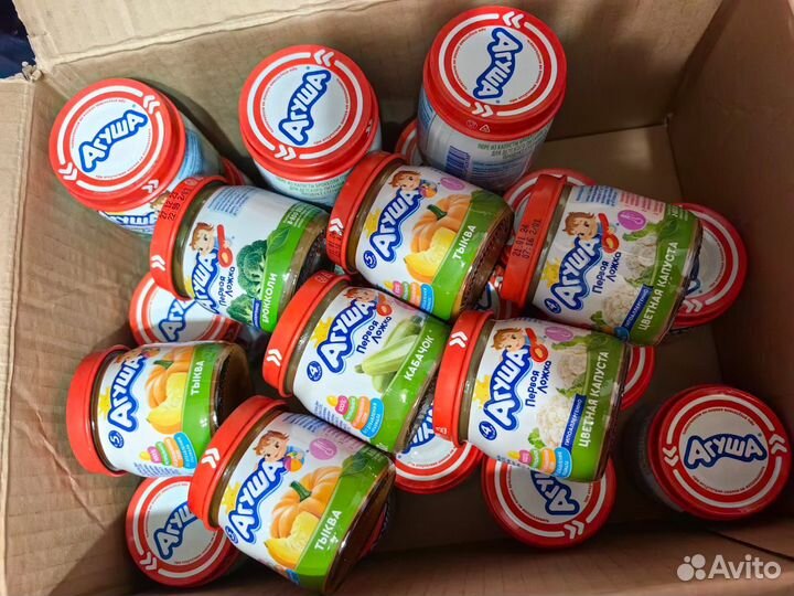 Овощное пюре агуша