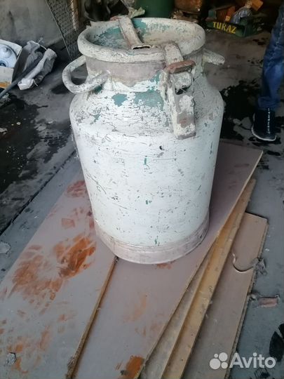 Фляга алюминиевая бу 40л