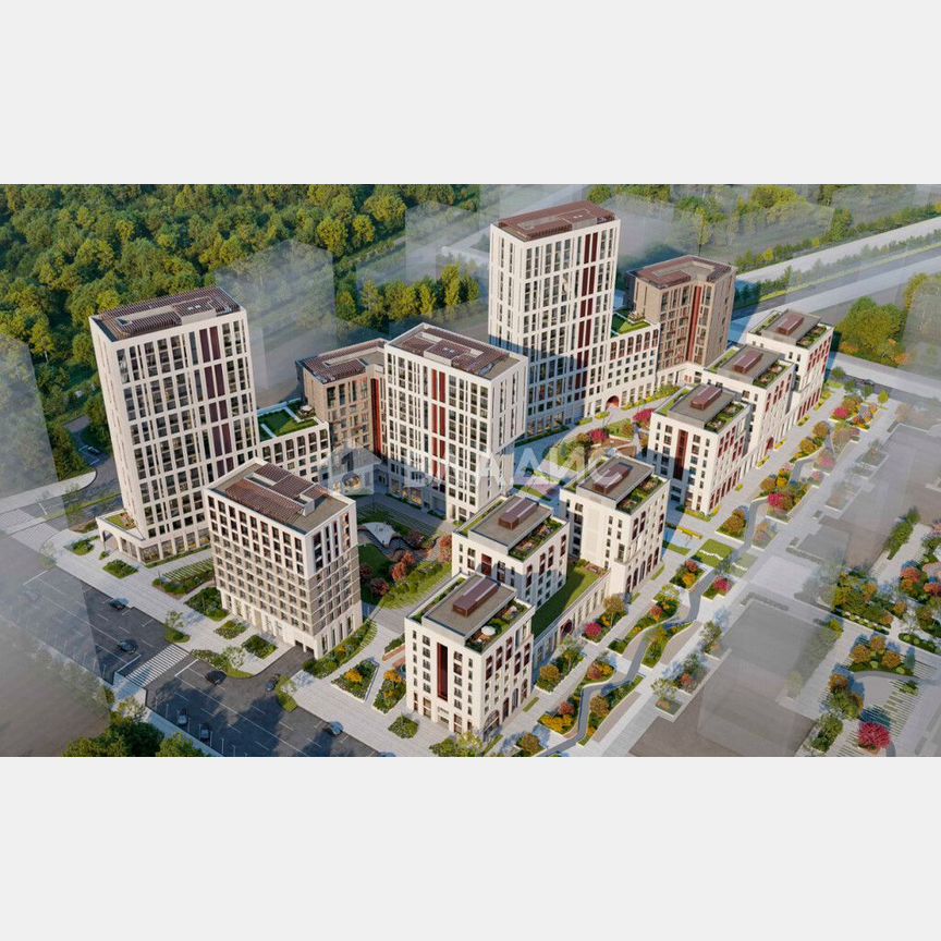 2-к. квартира, 67,8 м², 6/25 эт.