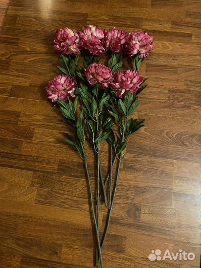 Цветок пион искусственный