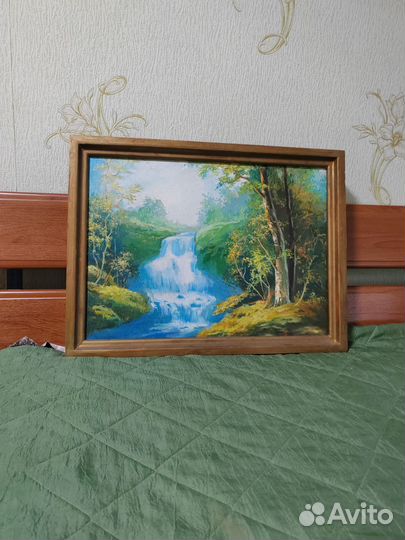 Картина маслом на холсте большая