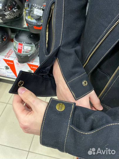 Мотокуртка IXS Classic duck джинсовая Швейцария L