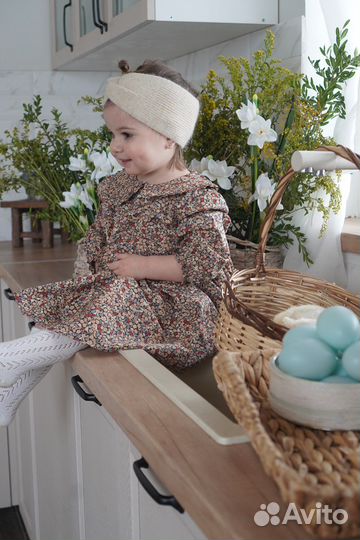 Повязка на голову из кашемира детская