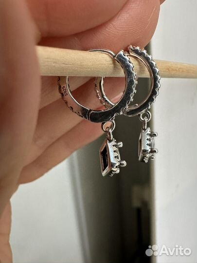 Серебряные серьги 925 проба