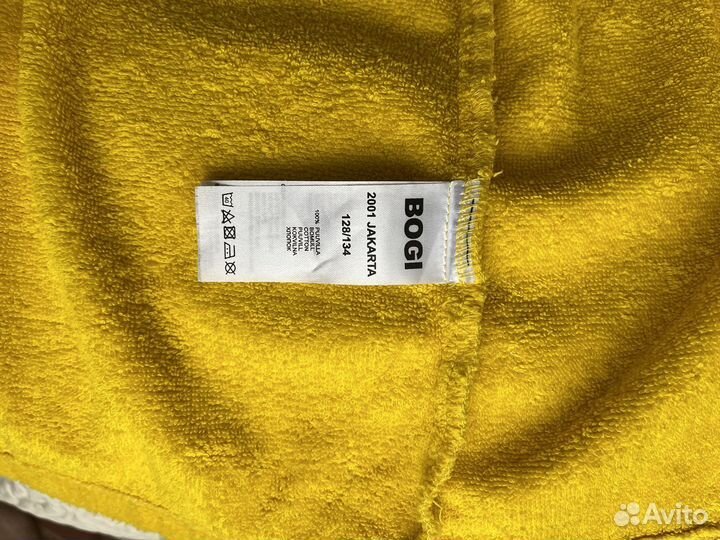 Детский махровый халат, 128-134