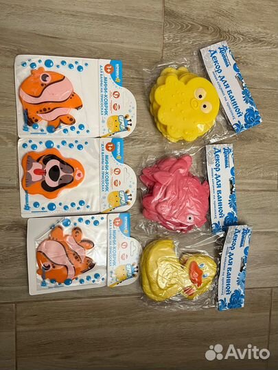 Мини-коврики для ванны