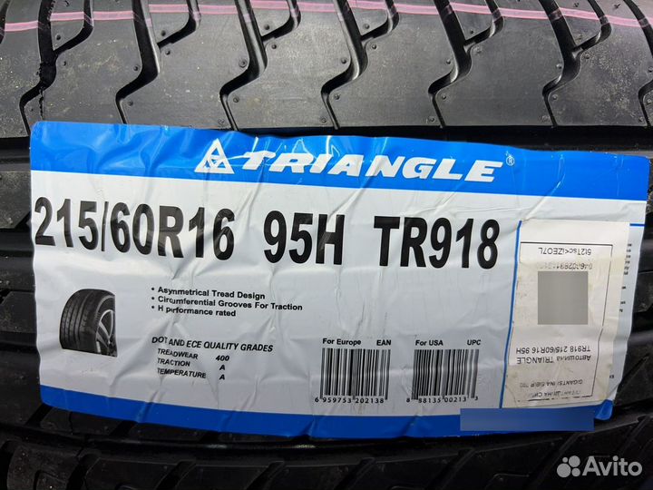 Triangle TR918 215/60 R16 95H